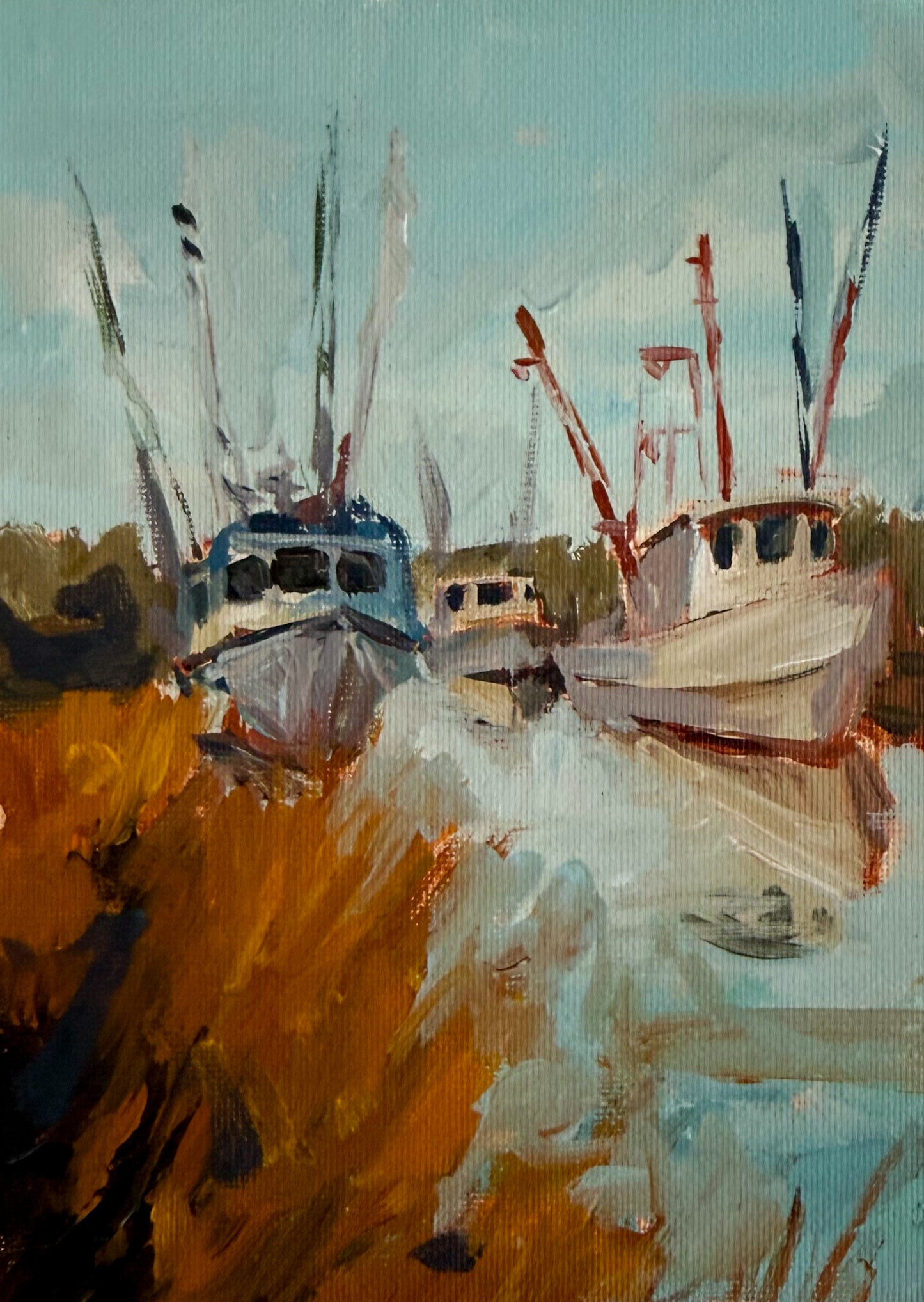 Shrimp boats study II