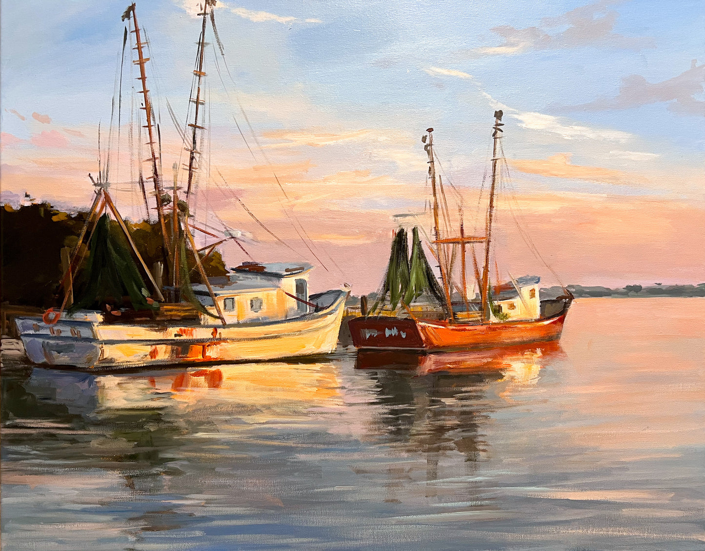 Resting at Shem Creek 30x24”