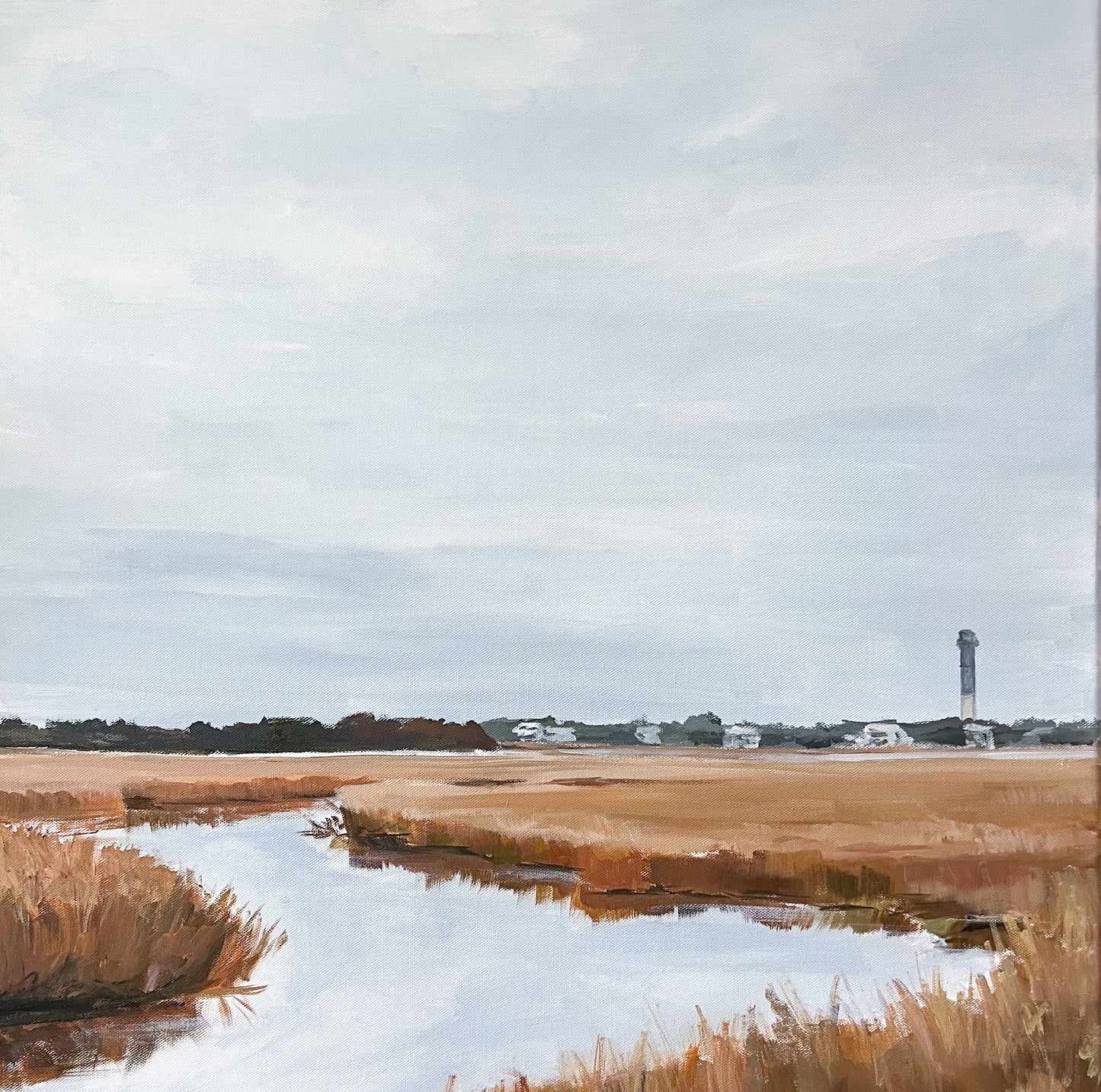 Cloudy View from Pitt Street 24x24”