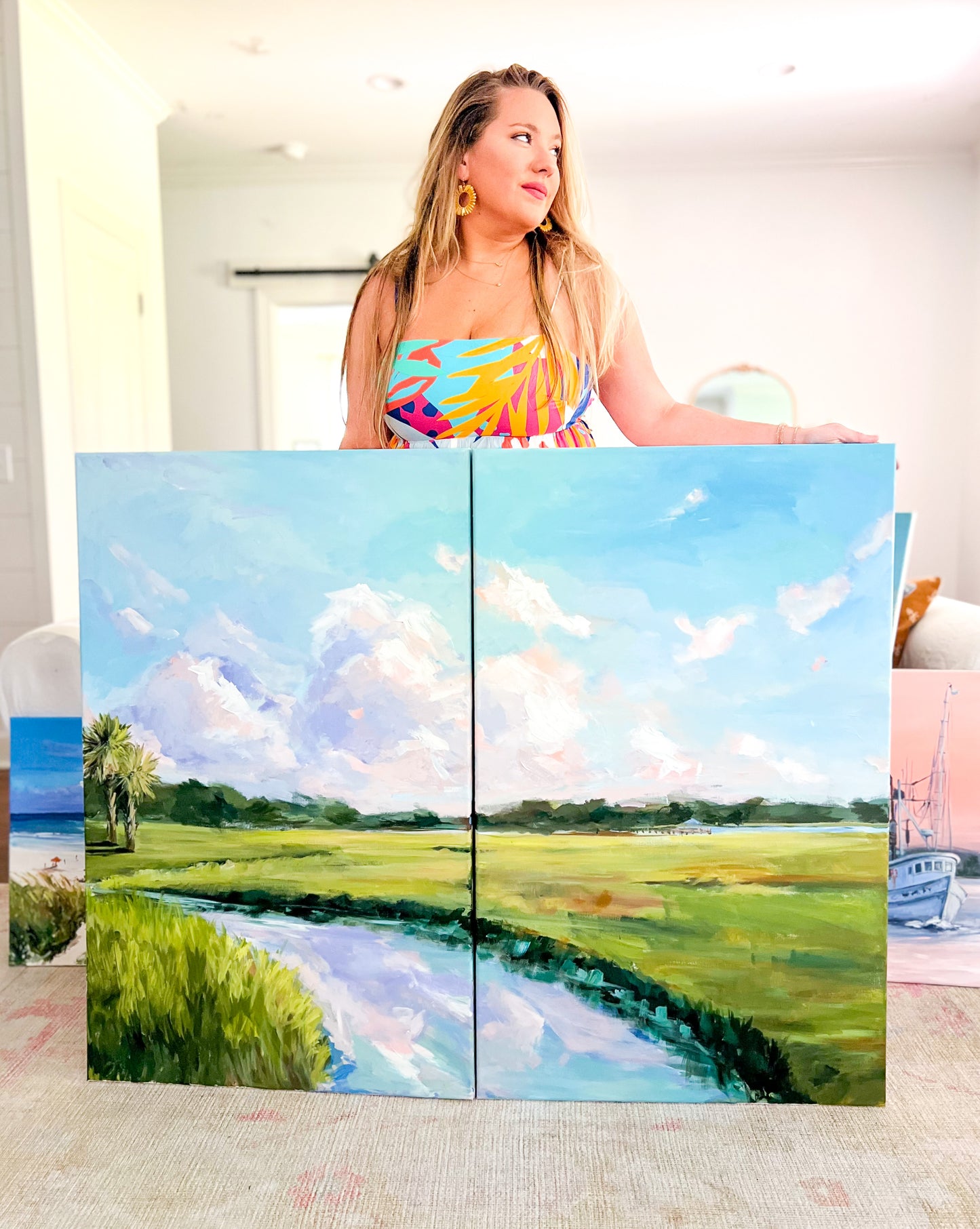 Vereen Gardens Diptych