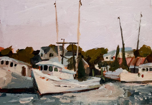 Shrimp boats study I