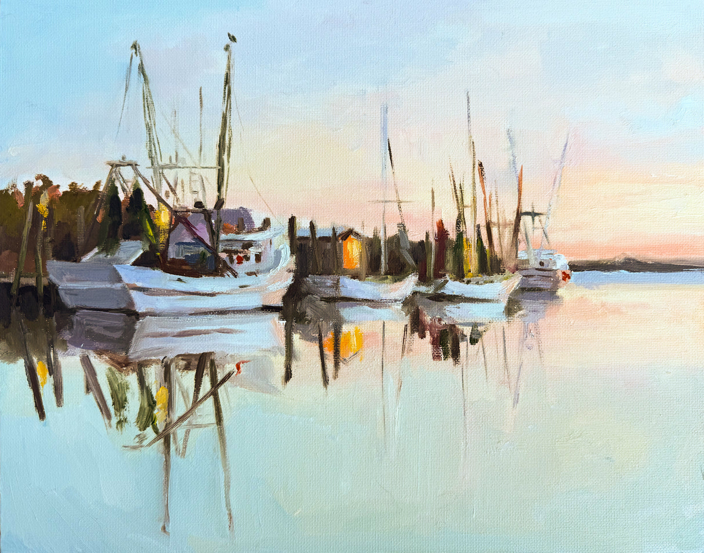 Shrimp Boat Series, Study V