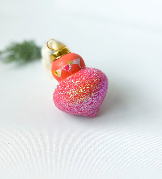 Ceramic Sparkle Cocktails Ornament #61