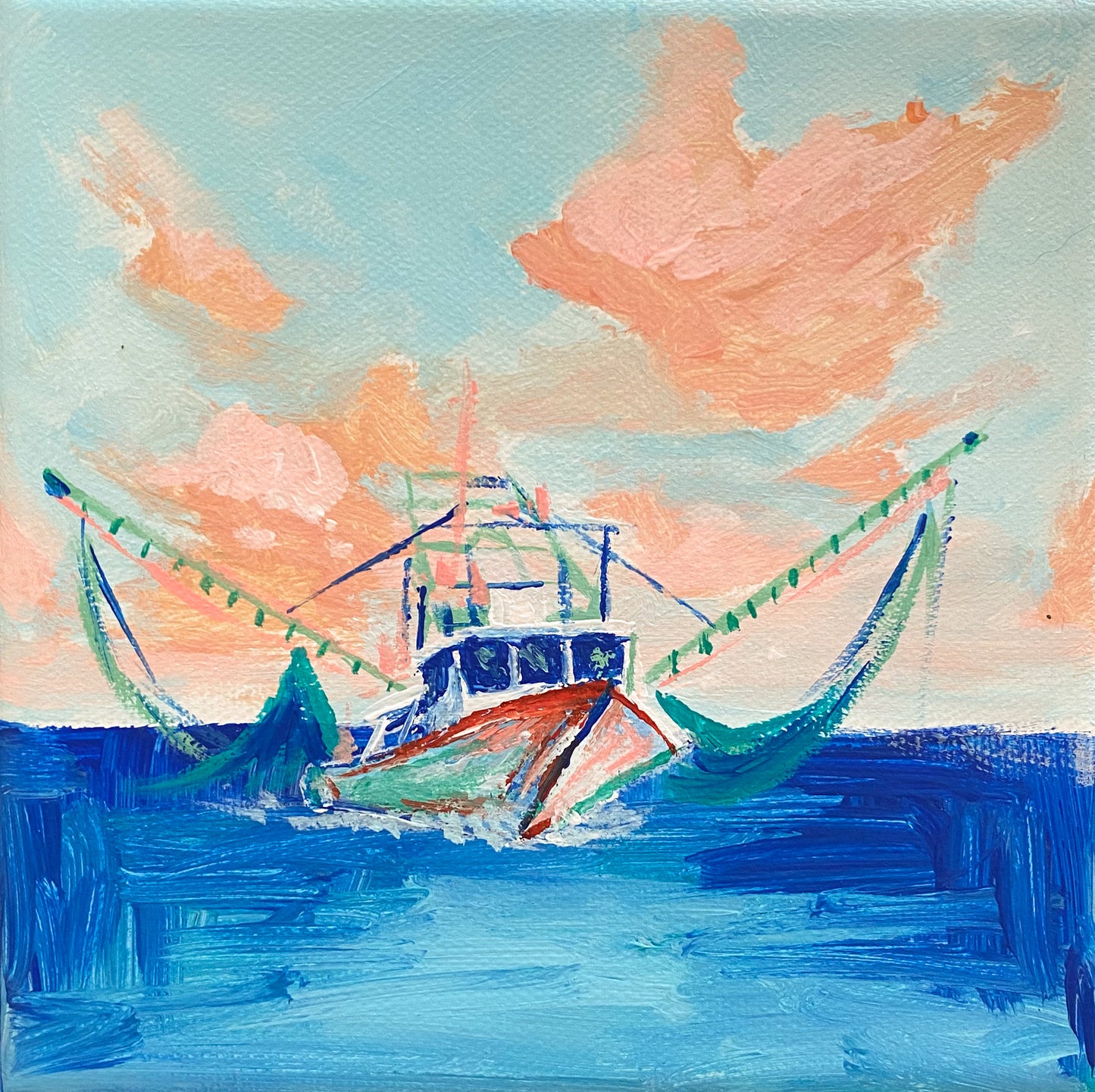 Small Shrimp Boat III