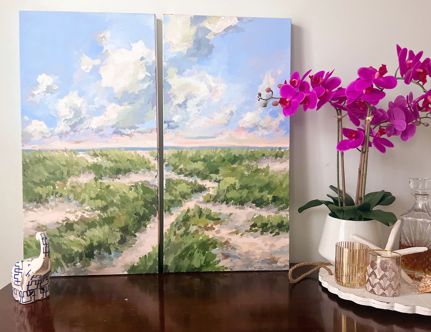 Pathway to Healing (Diptych)