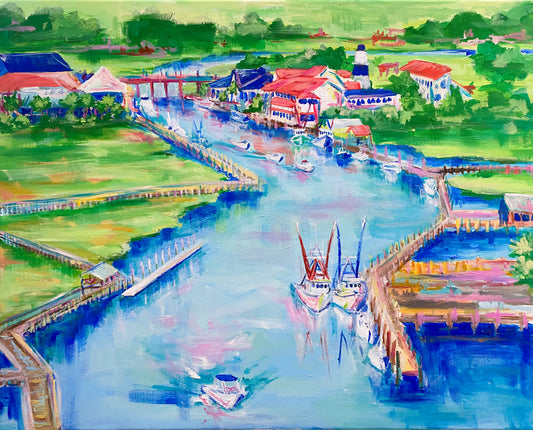 Shem Creek *AVAILABLE AT AFFORDABLE ART OF CHARLESTON**